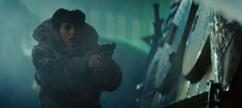 Actress Sean Young plays android Rachael Rosen in Blade Runner, 1982 (dir: Ridley Scott)