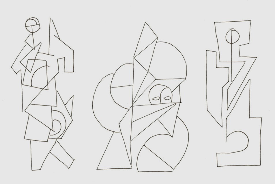 Three Cubic Figures