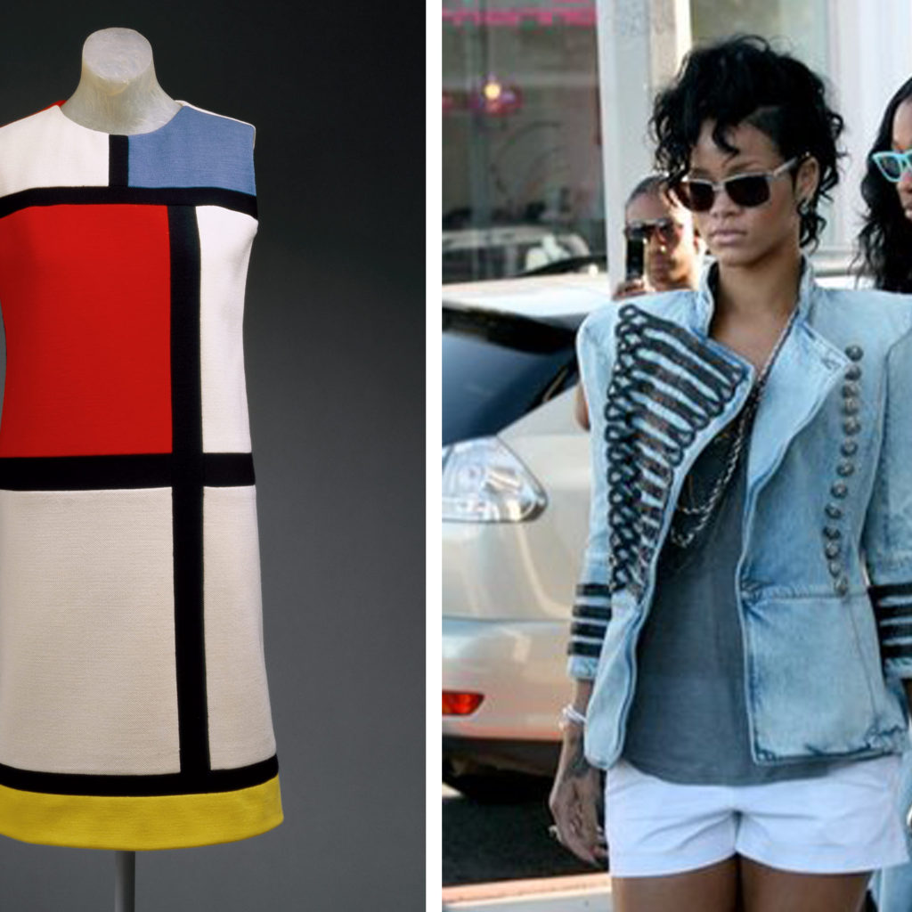 From Mondrian to Michael Jackson, designers take inspiration from art, pop culture changes the meaning of military wear