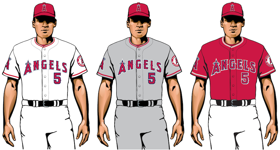 angels uniforms 2021